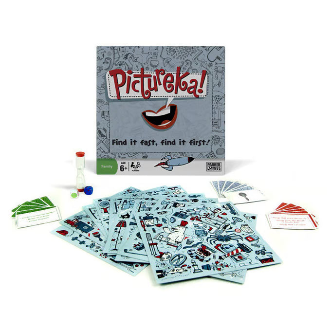 Pictureka! Board Game - Fast-Paced Visual Search Game by Hasbro Gaming (Ages 6+)