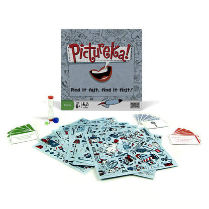 Pictureka! Board Game - Fast-Paced Visual Search Game by Hasbro Gaming (Ages 6+)