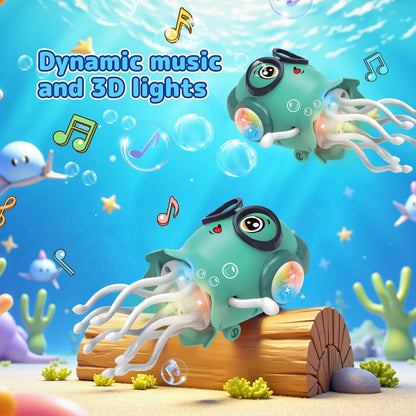 Universal Dancing Jellyfish Toy – Electric Music & Light-Up Crawling Toy
