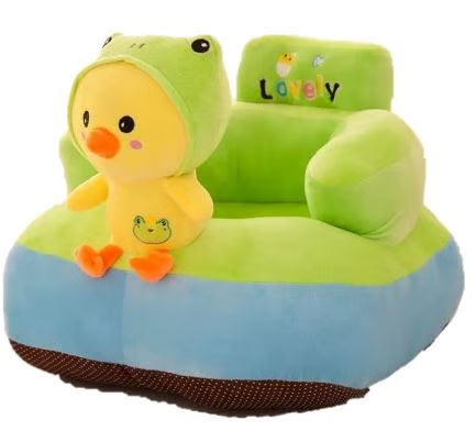 Baby Sofa Seat Padded Stuffed Seat - Animal Designs for Toddlers