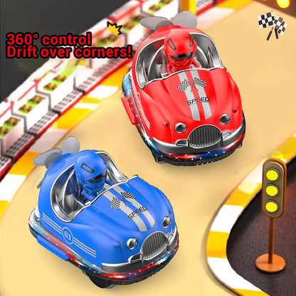 RC Bumper Cars for Two – 2-Player Remote Control Battle Set