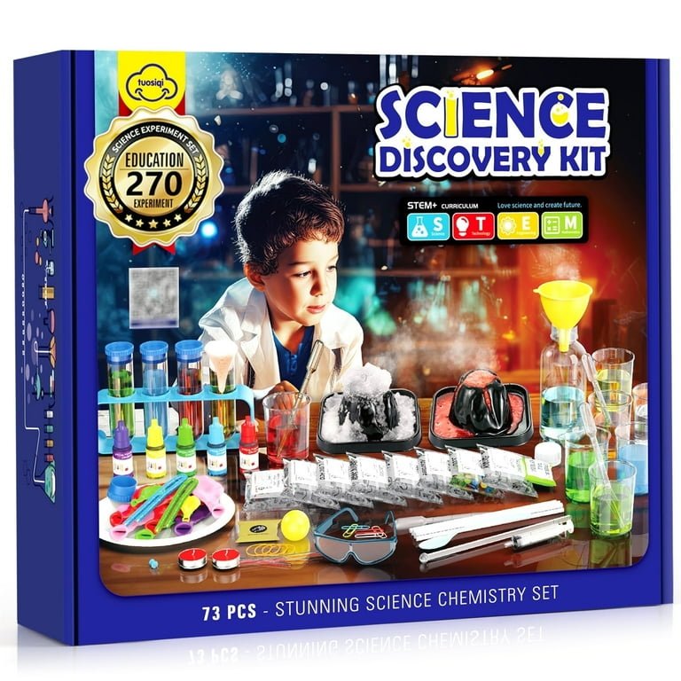 Science Discovery Kit – 270 Experiments STEM Educational Toy for Kids