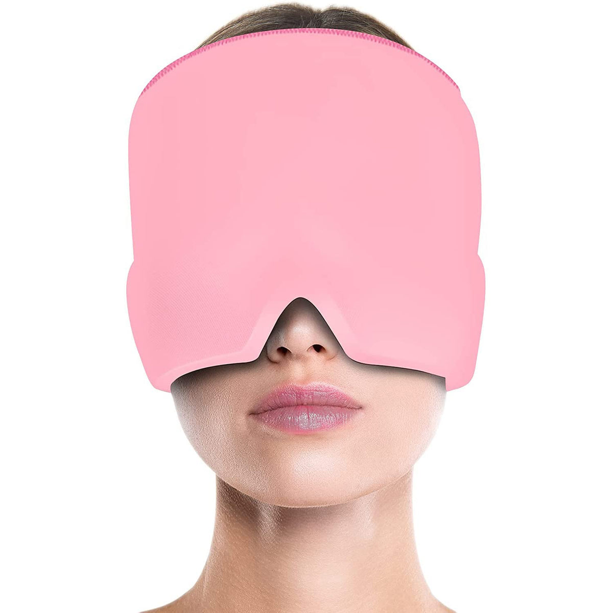 Migraine Relief Gel Ice Headache Cap – Cooling Eye & Forehead Wrap
