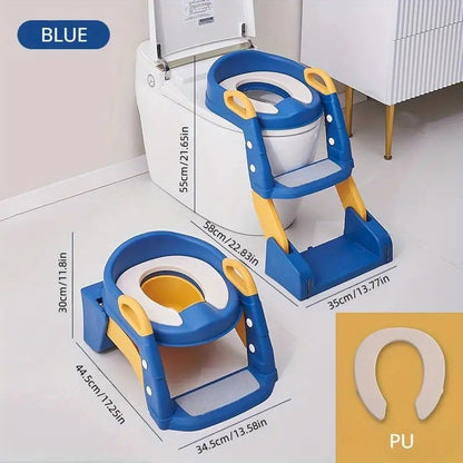 Jolli 4-in-1 Multifunctional Baby Toilet Training Seat with Step Ladder