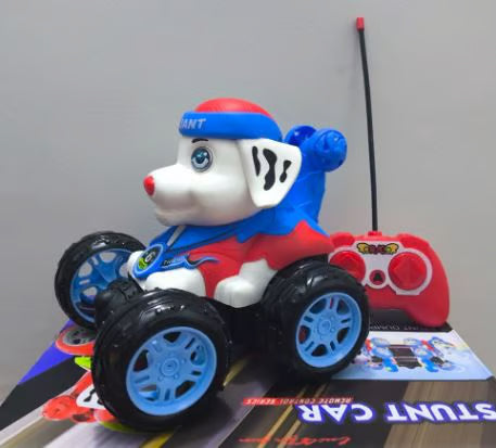 Remote Control Stunt Car - 360° Rotating RC Car for Kids 3+ Years
