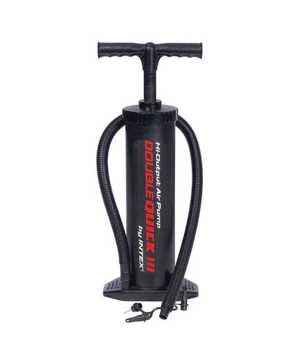 Double Quick High-Output Air Pump - Manual Inflator for Pools, Airbeds & Inflatables