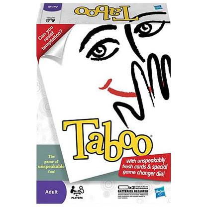Taboo Board Game - The Game of Unspeakable Fun for 4+ Players (Ages 13+)