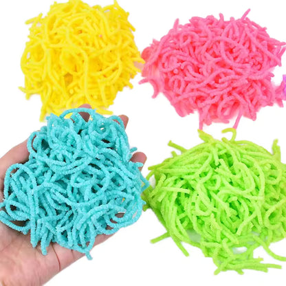 Moving! Caterpillar Sensory Fidget Toy – Wiggly Squeeze Ball for Kids | Neon Colors | Ages 3+