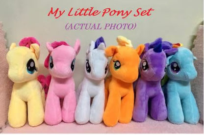 میرا چھوٹا ٹٹو آلیشان کھلونا - بچوں کے لئے نرم بھرے ایک تنگاوالا گڑیا