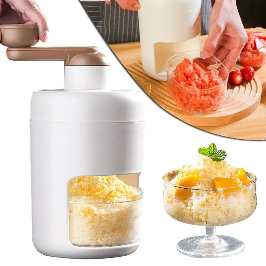 Ice Shaver – Manual Snow Cone Maker | Gola Ganda Machine