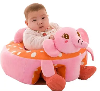 Baby Support Seat - Soft Plush Sitting Chair for Infants & Toddlers