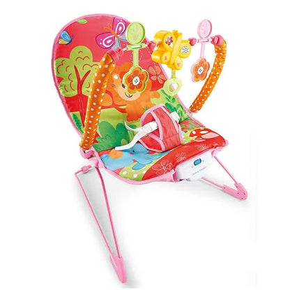 Music & Soothe Baby Bouncer - Interactive Infant Seat with Toys & Vibration