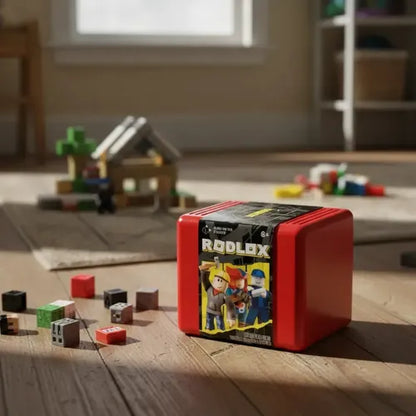 Roblox Magnetic Building Blocks Set – 72 Blocks + 2 Minifigures