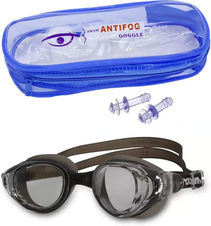 Professional Anti-Fog Swimming Goggles with Case - UV Protection Swim Glasses