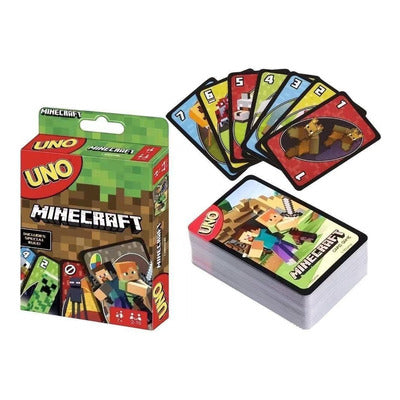 UNO Minecraft Card Game – Special Edition | 2–10 Players | Ages 7+