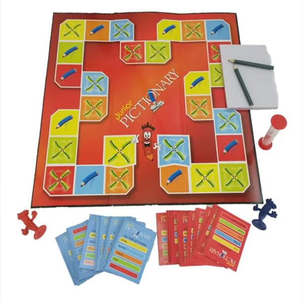 جونیئر پیکشنری بورڈ گیم - بچوں کے لیے کوئیک ڈرا کا کھیل