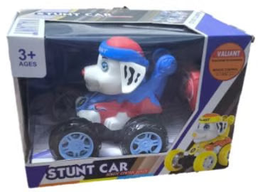 Remote Control Stunt Car - 360° Rotating RC Car for Kids 3+ Years