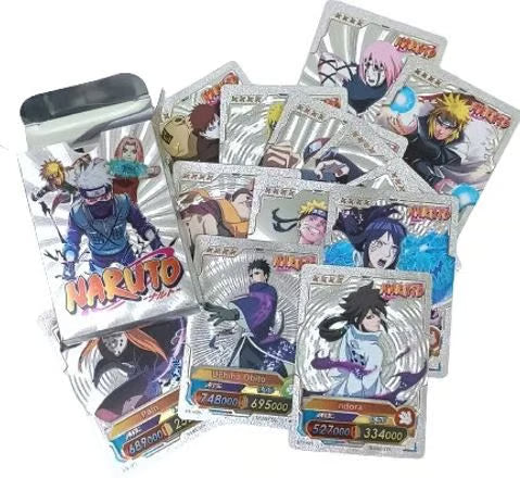 ناروٹو ٹریڈنگ کارڈز کا مجموعہ - 55 پریمیم کریکٹر کارڈز سیٹ