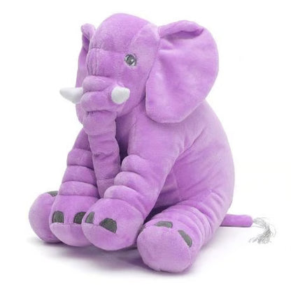 Soft Plush Elephant Pillow Cushion - Baby Comfort Toy
