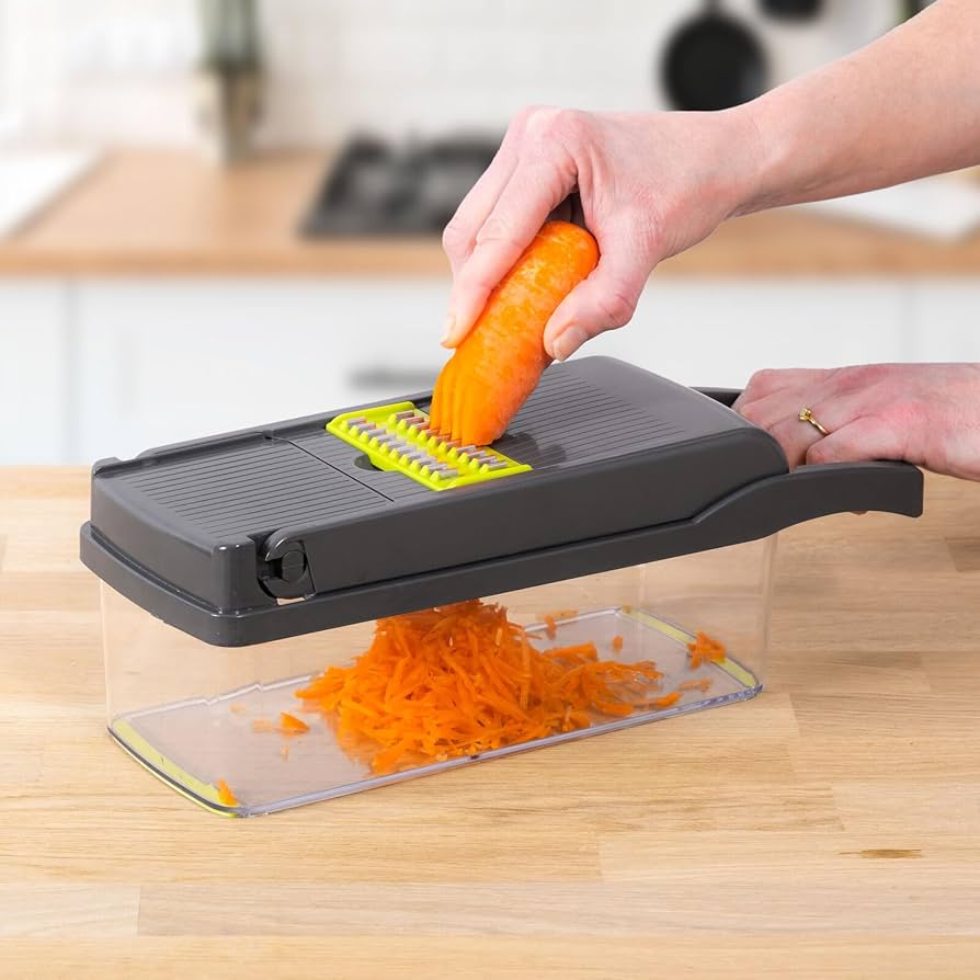 16-ان-1 ملٹی فنکشن ویجی سلائسر اور مینڈولین ہیلی کاپٹر