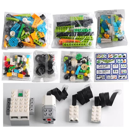 Gear Blocks STEM Building Set with WeDo 2.0 Programming Software, 280 Pieces, Ages 6+