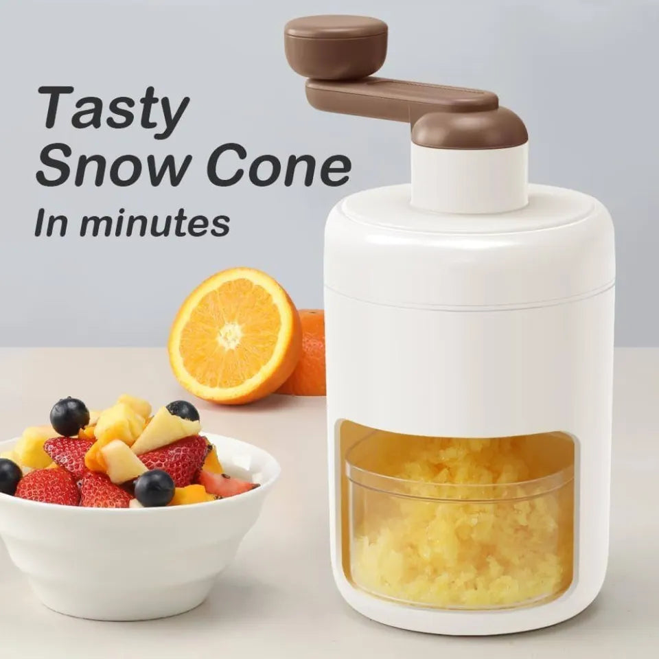Ice Shaver – Manual Snow Cone Maker | Gola Ganda Machine
