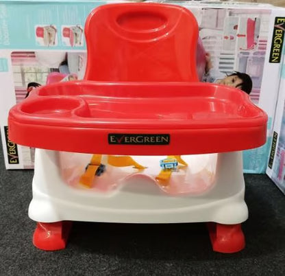 Portable Baby Booster Seat with Tray - Multi-Color Feeding Chair for Toddlers