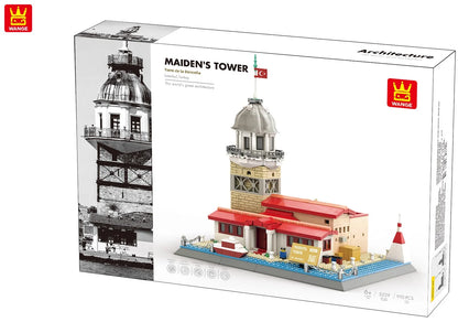 WANGE 5229 Maiden’s Tower Istanbul 910-piece architecture building set