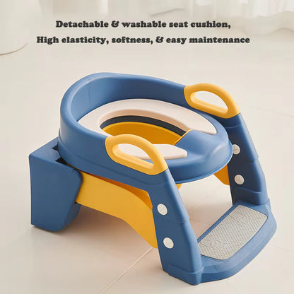 Jolli 4-in-1 Multifunctional Baby Toilet Training Seat with Step Ladder