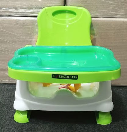 Portable Baby Booster Seat with Tray - Multi-Color Feeding Chair for Toddlers