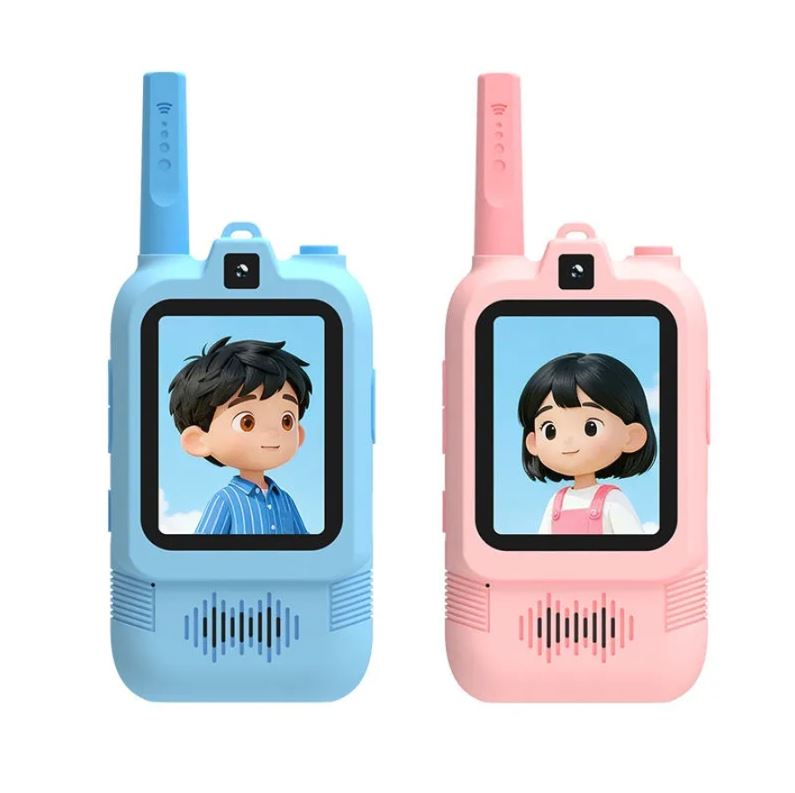 Kids Video Walkie Talkie – Rechargeable | 480P Camera | 300M Range