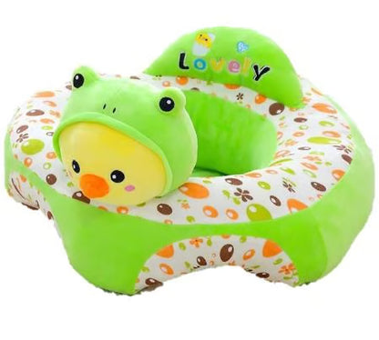 Baby Support Seat - Soft Plush Sitting Chair for Infants & Toddlers