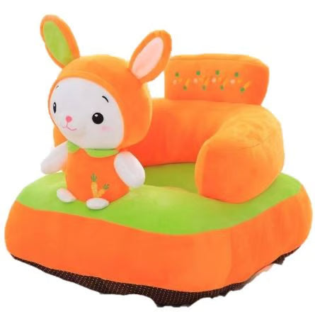 Baby Sofa Seat Padded Stuffed Seat - Animal Designs for Toddlers