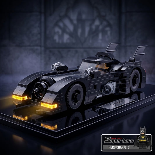 Brick Super Hero Batmobile Building Set – 378 Pcs - 7147