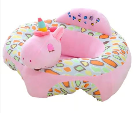 Baby Support Seat - Soft Plush Sitting Chair for Infants & Toddlers