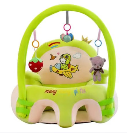 لٹکنے والے کھلونے کے ساتھ بیبی ایکٹیویٹی جم آلیشان صوفہ سیٹ - سافٹ انفینٹ پلے سینٹر