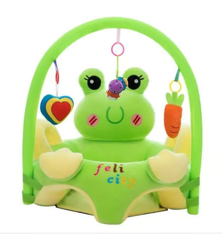 لٹکنے والے کھلونے کے ساتھ بیبی ایکٹیویٹی جم آلیشان صوفہ سیٹ - سافٹ انفینٹ پلے سینٹر