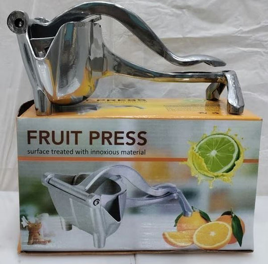 Premium Stainless Steel Fruit Press - Manual Citrus Juicer for Lemon, Orange & Lime