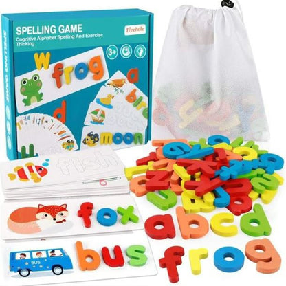 Alphabet Spelling Game - Educational Learning Toy for Kids 3+