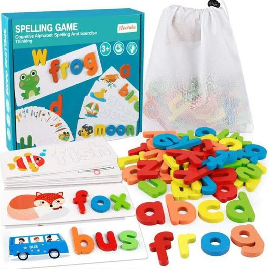 Alphabet Spelling Game - Educational Learning Toy for Kids 3+