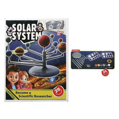 Solar System Model Kit - 25 Pieces Educational Science Toy for Kids