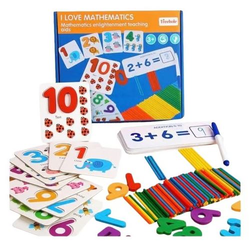 I Love Mathematics - Complete Math Learning Kit for Kids | Educational Toy Set