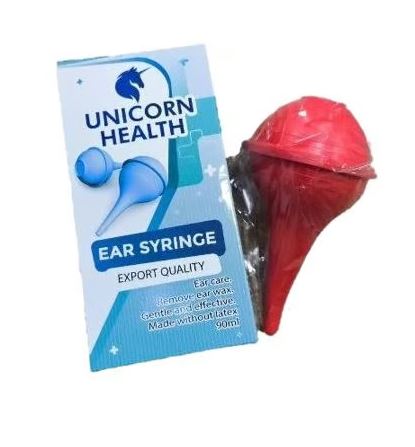 یونیکورن ہیلتھ ایئر سرنج - محفوظ کان موم ہٹانے کا آلہ