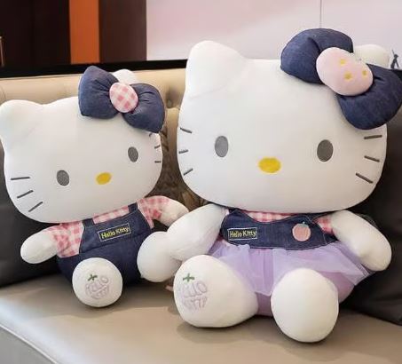 Hello Kitty Plush Doll - Soft Stuffed Toy (27cm & 38cm)