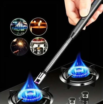 Electric Arc Lighter - Rechargeable Windproof Plasma Lighter for Kitchen & Outdoor