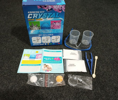 STEAM Crystal Science Growing Kit – Grow Your Own Magical Crystals | STEM Toy for Kids 8+