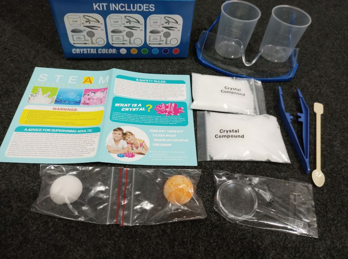 STEAM Crystal Science Growing Kit – Grow Your Own Magical Crystals | STEM Toy for Kids 8+
