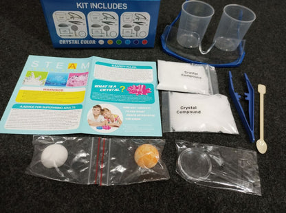 STEAM Crystal Science Growing Kit – Grow Your Own Magical Crystals | STEM Toy for Kids 8+