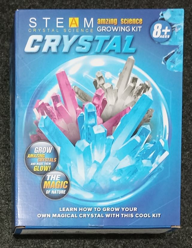STEAM Crystal Science Growing Kit – Grow Your Own Magical Crystals | STEM Toy for Kids 8+
