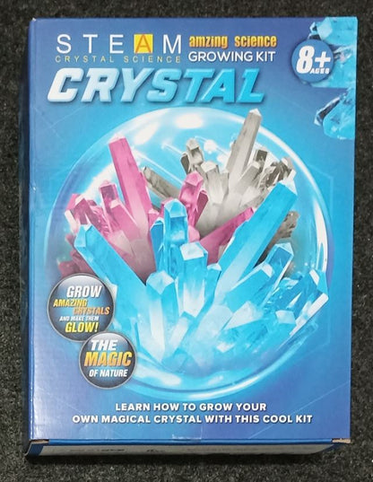 STEAM Crystal Science Growing Kit – Grow Your Own Magical Crystals | STEM Toy for Kids 8+